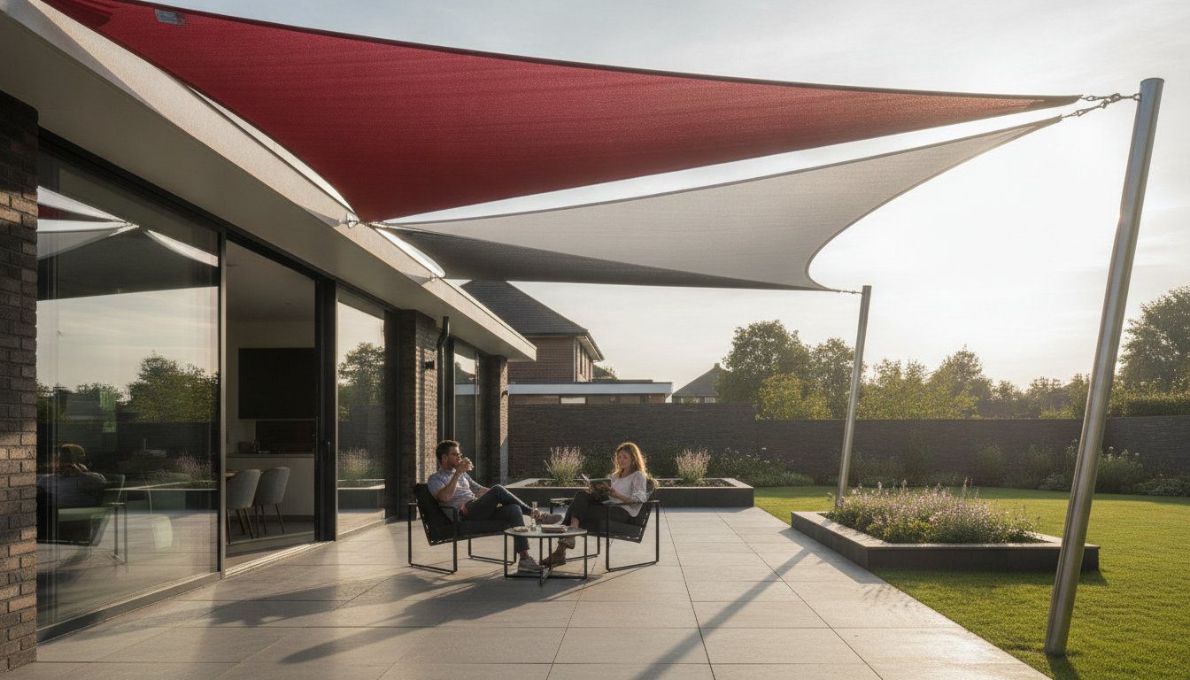 Architectural Sail Shades UK: The Professional Guide to Structural Shading in 2026