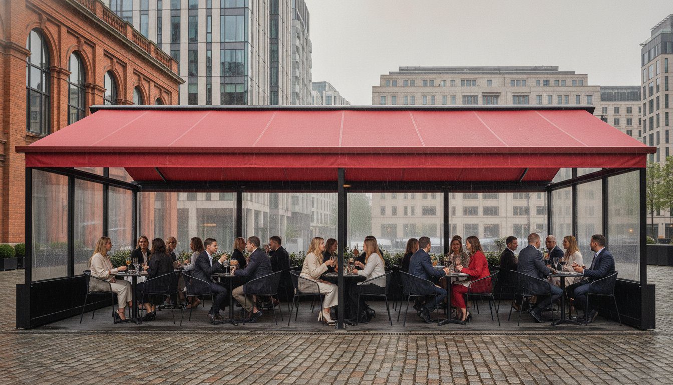Commercial Terrace Awnings UK: Maximising Business Revenue with Bespoke Covers