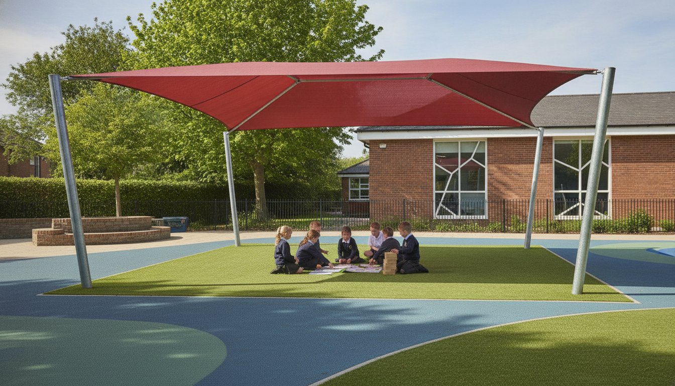 Why Schools Need Bespoke Playground Shade Structures in the UK: A 2026 Guide