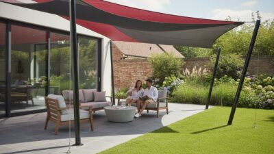 Freestanding Sail Shades: 5 Architectural Examples for UK Gardens in 2026