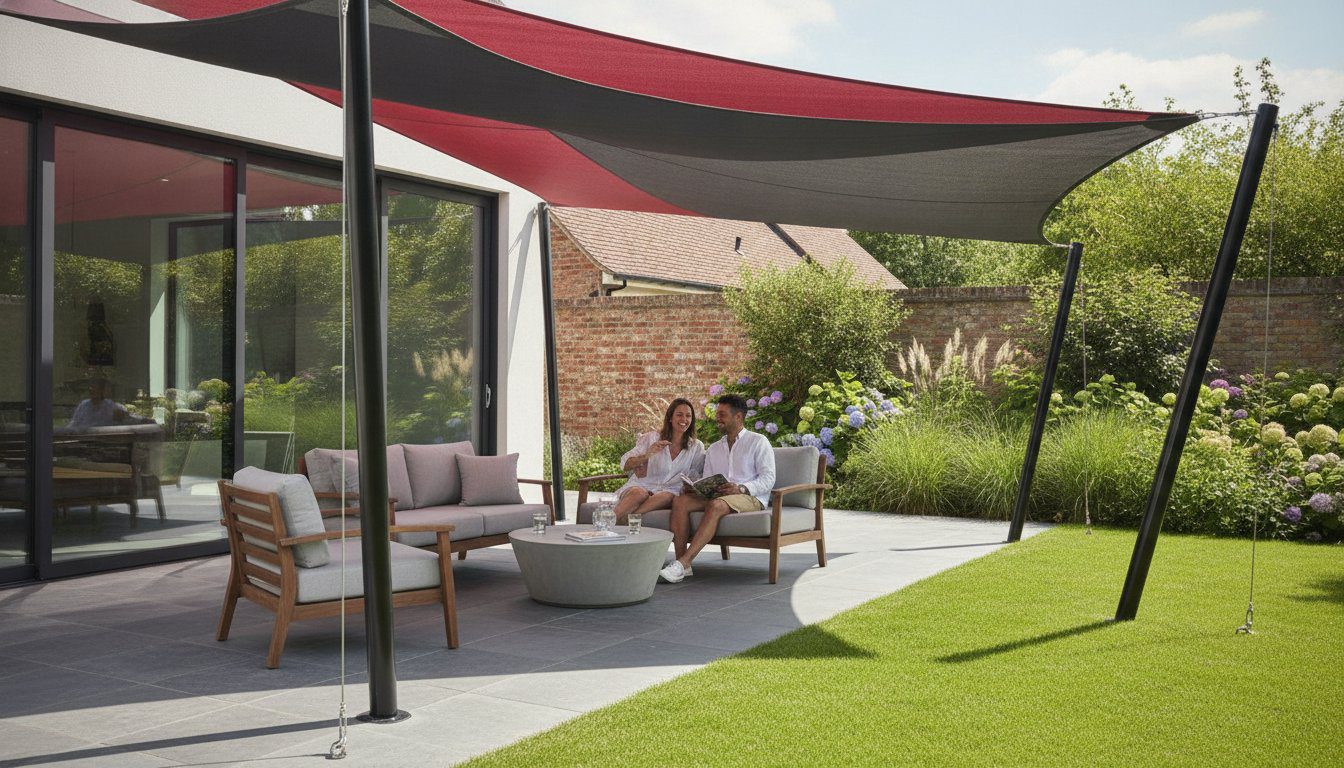 Freestanding Sail Shades: 5 Architectural Examples for UK Gardens in 2026