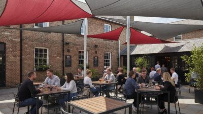 Pub Garden Shade Ideas UK: Transforming Outdoor Spaces into Year-Round Revenue