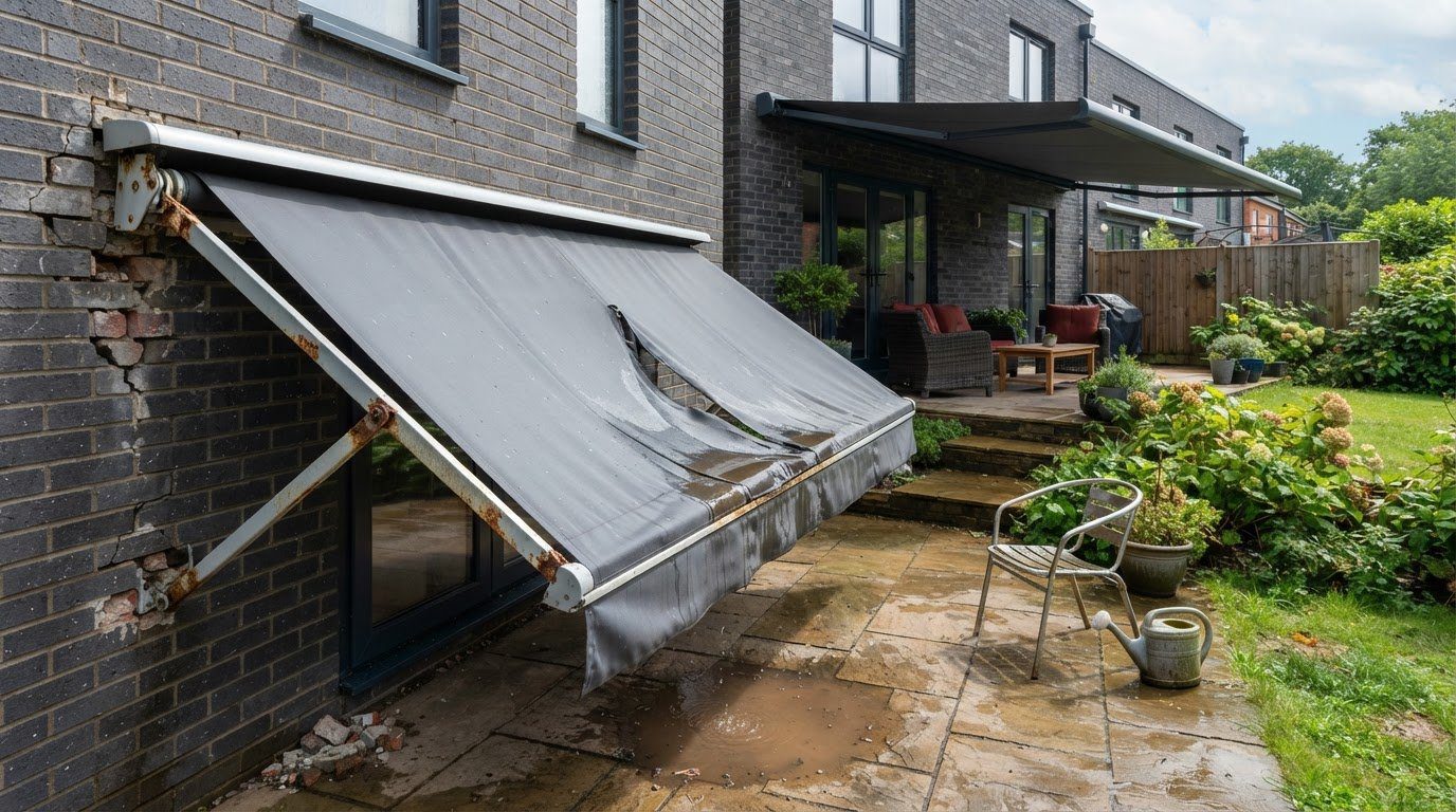 The Hidden Costs of Cheap Awnings: Why Budget Patio Covers Fail