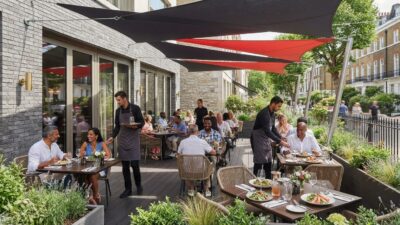 How Outdoor Shading Can Increase Restaurant Revenue