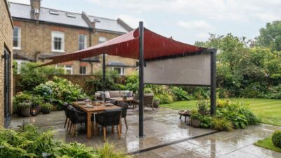How to Make a Patio Usable in the Rain: Practical UK Ideas